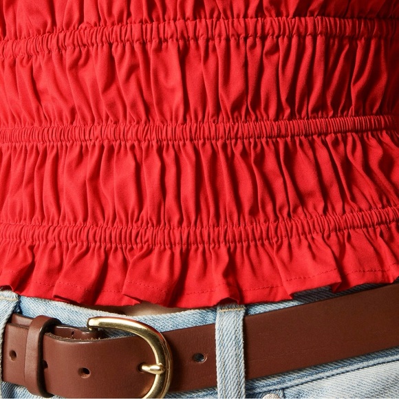 J. Crew | Hyacinth Top In Cotton Poplin - Picture 3 of 15